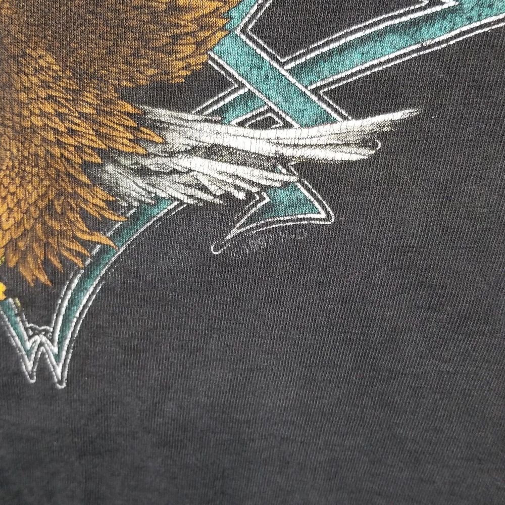 Harley Davidson men's XL vintage 1997 wash worn shirt eagle tribal St Paul MN - Picture 6 of 13